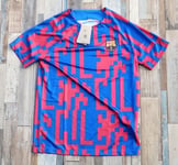 Nike Barcelona FC Pre-Match Home Training Top Mens Size Medium Retro Dri-Fit