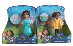 Disney Encanto Julieta Madrigal And Camilo Madrigal 3 inch Figure Doll Toy Set