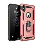 Apple iPhone XS Max Military Armour Case Rose Gold