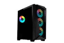 Føniks Bushido III Færdigsamlet Gamer Computer - AMD Ryzen 5 7600X - Vandkøler - 32GB DDR5 - RTX 4070 12GB - 2TB SSD M.2 - Windows 11 installeret og køreklar