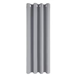 MRTREES Rideau Occultant Thermiques Isolant Anti Froid et Chaleur de Chambre Bloquant Rayons UV Rideaux Gris Clair et Draperies Intérieurs Anti Bruit pour Porte Entrée Fenetre Salon, 140x225cm, 1 Pc