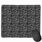 Pastel Love Bruish Spots and Ink Dots Dalmatian Modern Pattern Non-Slip Mouse Mat Mouse Pad for Desktops, Computer, PC and Laptops