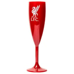 Liverpool FC Plast Champagne Glass - Rød Merchandise male