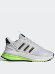 adidas Sportswear Unisex Junior X_PLRPHASE Trainers - Grey, White/Green, Size 5 Older