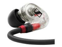 Sennheiser IE 100 PRO - Hörlurar - inuti örat - montering över örat - kabelansluten - 3,5 mm kontakt - ljudisolerande - klar