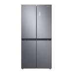 Samsung - Réfrigérateur RF48A400EM9 4 portes 488L Classe e Silver Mat