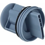 Filtre à peluches remplacement pour Bosch 00602008, 00605010, 00647920, 10000845 pour machine à laver, sèche-linge - 6,3 cm, avec joint - Vhbw