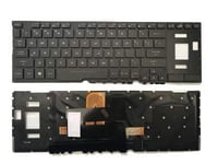 RTDPART Clavier pour Ordinateur Portable ASUS GX501 GX501GI GX501VIK GX501VSK US US US Noir avec rétroéclairage