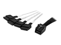 Startech 1m Internal Mini Sas To Sata Cable 36 Nastan 4x (sff-8643) Pistoke 7 Pin Serial Ata