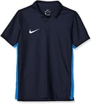 Nike Academy18 Polo Polo d'entrainement Enfant Obsidian/Royal Blue/White FR : XL (Taille Fabricant : XL)