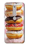 Fancy Sweet Donuts Case Cover For Nokia 6.1, Nokia 6 2018
