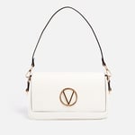 Valentino Katong Pebble-Grain Faux Leather Flap Bag