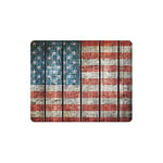 Vintage USA Flag Wooden American Flag Rectangle Non-Slip Rubber Mousepad Mouse Pads/Mouse Mats Case Cover for Office Home Woman Man Employee Boss Work