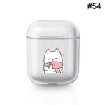For Apple Airpods Hard Pc Case Transparent 54