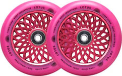Root Industries Sparkcykel Hjul Lotus 2-Pack (110mm - Radiant Pink) Rosa
