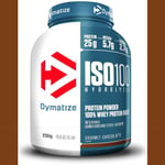 Dymatize ISO 100 Hydrolyzed Gourmet Protein Powder Whey Fit Chocolate Pack 2264g