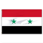 Syrien Flagga - 150 x 90 cm