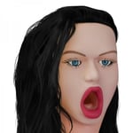 Realistisk uppblåsbar docka Gourmet Mouth Brunette Inès
