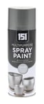 4X400ML Silver Metallic Paint Spray Aerosol All-Purpose Cars Wood Metal Graffiti