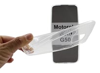 Ultra Thin TPU Skal Motorola Moto G50 (Clear)