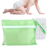 (Green)5PCS Storage Baby Out Diaper Bottles Clothes Changing Hang Stroller UK