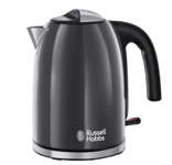 Russell Hobbs 20414 Grey Colours Plus Stainless Steel Electric Kettle 1.7Litre