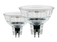 Eglo - LED-spotlight - form: MR16 - GU5.3 - 5.2 W (motsvarande 50 W) - klass F - varmt vitt ljus - 2700 K (paket om 2)