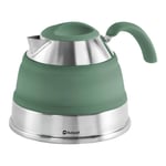 Collaps Kettle 1.5L Shadow Green Compact Collapsible Convenient Camping