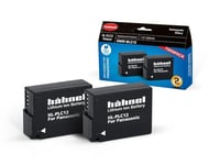 Hähnel - HL-PLC12 Panasonic Type Twin Pack - Camera Accessories - Two Li-Ion Batteries