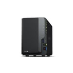 Serveur NAS Synology DS220+/6G-SY/2Y/8T-IW 24To HDD 3.5 5900tr/min Serial ATA 600 Noir