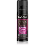 Syoss Root Retoucher Touch-up hårfarve til rødder på spray Skygge Black 120 ml