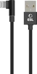 ESL Gaming USB til Lightning ladekabel 1 m (sort)