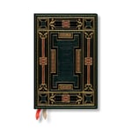 Paperblanks - Onyx (Asterales) Mini 12-month Day-at-a-time Hardback Dayplanner 2025 (Elastic Band Closure) Bok