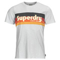 T-shirt Superdry  CALI STRIPED LOGO T SHIRT
