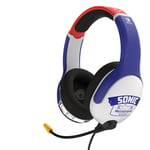 Casque filaire Pdp NSW Realmz AirlitePlus Wired Sonic pour Nintendo Switch et Nintendo Switch Modèle OLED Blanc et Bleu