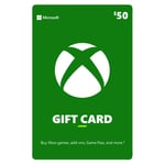 Xbox Gift Card $50 [Digital Download]