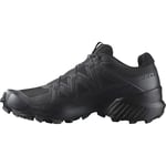SALOMON Mens Speedcross Hiking Shoe, Black Black Quiet Shade, 11 UK