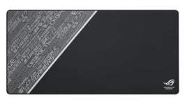 ASUS ROG Sheath Tapis de souris noir, surface de jeu extra large, suivi précis des pixels, bords cousus anti-effilochage et base en caoutchouc antidérapant (90,9 x 43,9 cm)