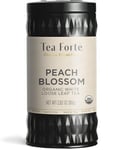 Tea Forté Peach Blossom Organic White Loose Leaf Tea 80g