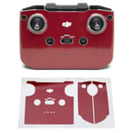 Wrapgrade Skin Sticker Set Compatible with DJI Mini 2 | Remote Controller (JAPAN RED)