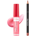 Rimmel Thrill Seeker Glassy Gloss and Lasting Finish Lip Liner (Various Shades) - 500 Pine to the Apple