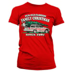 Fun Old-Fashion Family Christmas Girly Tee, T-Shirt