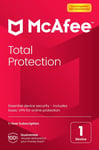 McAfee Total Protection 1 Year Device