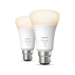 Philips Hue White A60  B22 smart bulb  1100 (2-pack) Smart bulb B