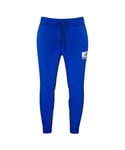 New Balance Stretch Waist Blue Essential ID Mens Fleece Track Pants MP13508 LSB Cotton - Size 2XL