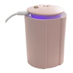 Usb Mini Mute Air Humidifier led Night Light Office Home Desktop Diffuseur D'ArôMe-Rose