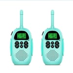 Walkie Talkies för Barn, 2-pack Uppladdningsbara Walkie Talkies, 16-kanals Radioleksaker för Pojkar och Flickor, Utomhusäventyr, Camping