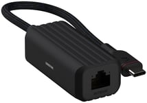 Unysink USB-C – Ethernet adapteri 10379 (musta)