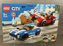 LEGO 60242 Police Highway Arrest Police & Sports Car Brand New Sealed