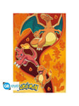 ABYstyle - POKEMON Poster Fire Type (91.5x61cm) - Affisch